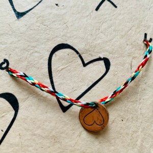 AUSVERKAUFT  - Wunschbändchen  "Ich liebe Dich"