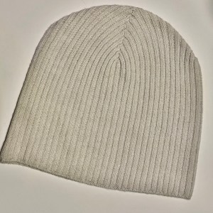 Kaschmir Mütze / Cashmere Beanie - unicolor creme