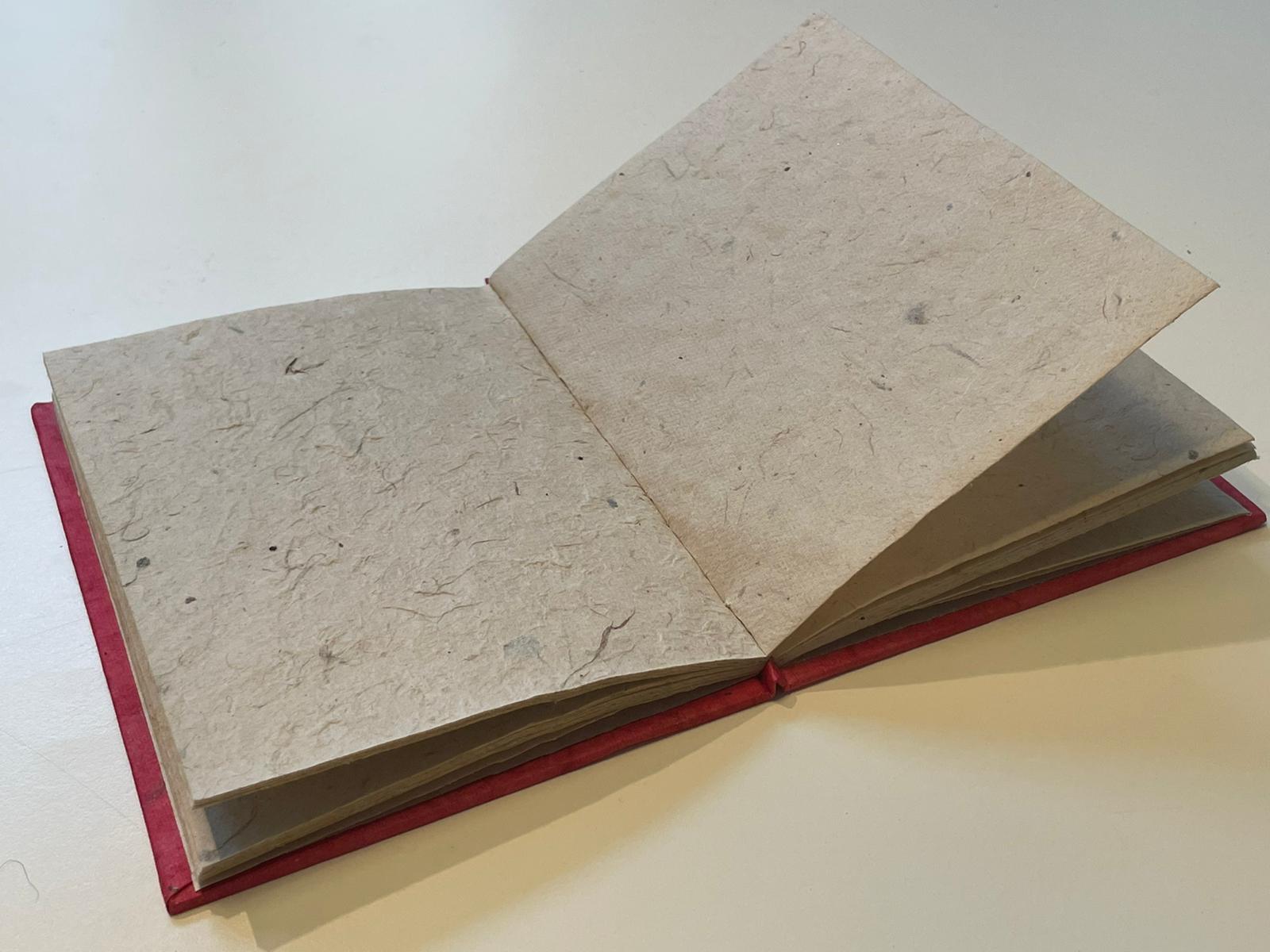 Notizheft / Journal "Red Notebook Mahatma Ghandi" – Bild 3