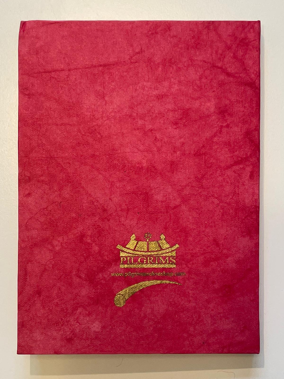 Notizheft / Journal "Red Notebook Mahatma Ghandi" – Bild 5